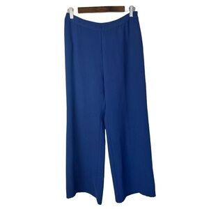 NEW Julie Brown Blue High Rise Wide Leg Ahoy Pant Marine Blue 6